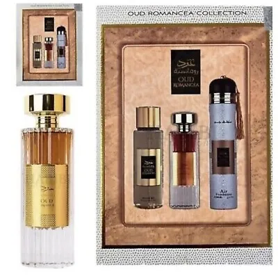 *GIFT SET* Oud Romancea Perfume Gift Set Men And Women By Ard Al Zaafaran • £22.85