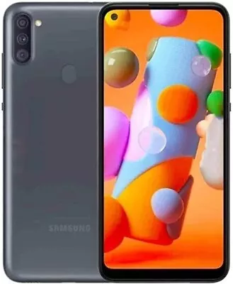 Samsung Galaxy A11 6.4  Screen Display SM-A115U 32GB Black (MetroPCS) - Pristine • $79