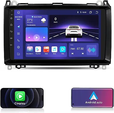 For Mercedes Benz W169 W245 Sprinter Android 13 Radio Car Stereo GPS Navi 8Core • $189.95