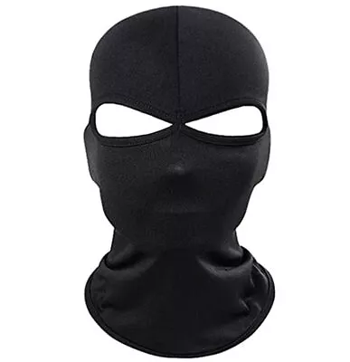 2Hole Balaclava Face Mask Motorcycle Cycling Hood Tactical Military Helmet Liner • $4.99