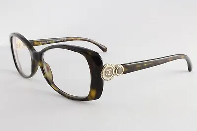 CHANEL Eyeglasses - 3202 C.714 - COLLECTION BOUTON  - Brown Tortoise - Womens • $249.95