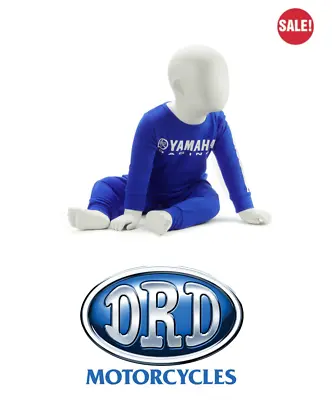 Official Yamaha Racing Paddock Blue Jumpsuit Baby Grow WAS £18.00 • £14.40