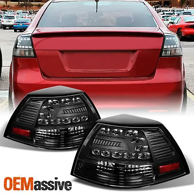 Fits 08-09 Ponitac G8 Gt Gxp 4Dr Sedan LED Black Tail Brake Lights Left+Right • $178.99