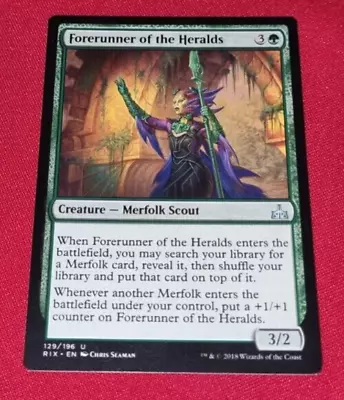 Magic The Gathering Forerunner Of The Heralds Rivals Of Ixalan Used • $3