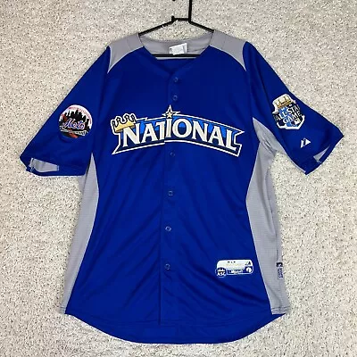 2012 MLB All Star Game Jersey Adult Large National League NY Mets Dickey 43 • $85.99