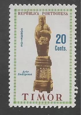 Timor #303 (A20) VF MNH - 1961 20c Madonna And Child / Native Art • $1