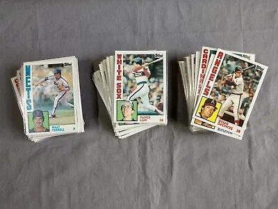 1984 Topps Baseball 401-792 - - - Pick A Card - - - Complete A Set • $1