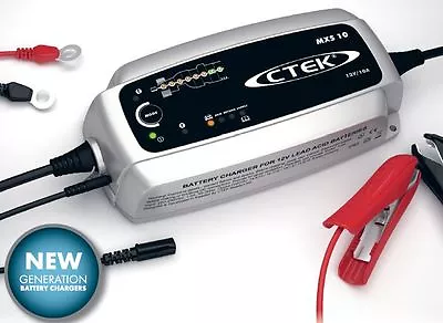 Ctek Mxs10 Battery Charger Car Caravan Marine New 12v 12 Volt 10 Amp Multi Mxs • $388.88