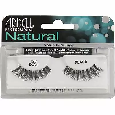£3.95 • Buy Ardell Natural False Eyelashes - Demi Black 120 (65092)