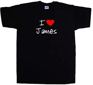 £12.99 • Buy I Love Heart James T-Shirt