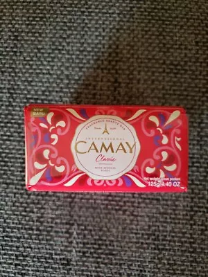 Camay Bar Soap Classic Sensual Scent Natural Moisturizer 4.4 Oz Ea 3 Bars • £16.40