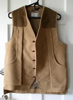 Christopher Dawes Countrywear Moleskin Leather Vest Made In England  LNC • $95