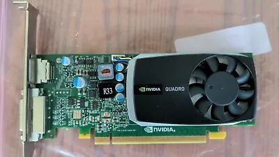 Nvidia Quadro 600 1GB DDR3 PCIe Video Graphics Card PWG0F • $6