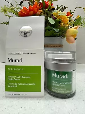 Murad Retinol Youth Renewal Night Cream 50 Ml / 1.7 Oz NIB • $79.99