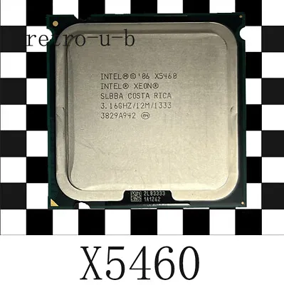 Intel Xeon X5460 SLBBA(EO) LGA775 Quad-Core 3.16 GHz CPU Processor Similar Q9650 • $15.88