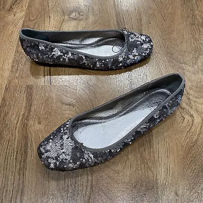 Adrianna Papell Womens Shoes Size 10M Flat Sequins • $30