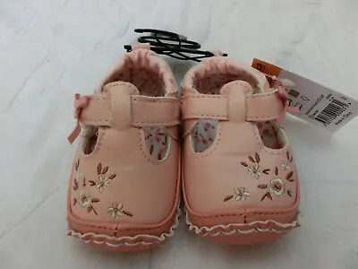 £3.50 • Buy Baby Girl Pretty Pink Matalan Shoes Age 3-6M *NEW*