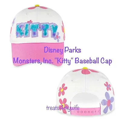 NWT! Disney Parks Exclusive Monsters Inc. ''Kitty'' Baseball Cap Boo Sulley • $14.24