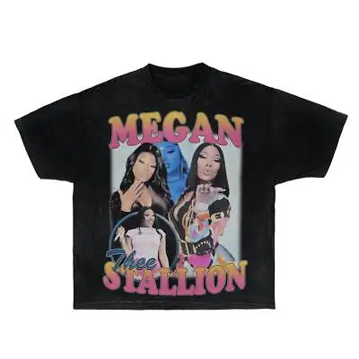 Megan Thee Stallion 90s Retro Rap Tee | Bootleg Rap Tee | Vintage 90s Rap Tee • $31.66