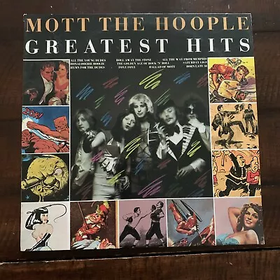 MOTT THE HOOPLE Greatest Hits / Vinyl LP Record / 1976 Columbia PC 34368 VG+/VG+ • $10