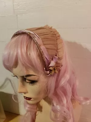 Vintage Antique Fascinator Hat  Cosplay Easter Wedding Bridal **see Descrip* • $25