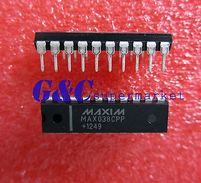 Ic Max038cpp Ic Gen Waveform Hi-freq 20-dip  Bbc • $8.54