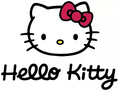 Hello Kitty Iron On Transfer For T-Shirt & Other Light Color Fabrics #4 • $5