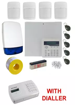 £359.99 • Buy Wired Burglar Alarm System Eaton Ion PRO Kit LCD PROXIMITY Keypad PIRs + Dialler