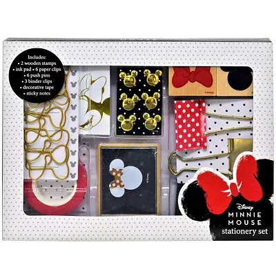 Disney Minnie Mouse Stationery And Office Supplies Set • $17.99