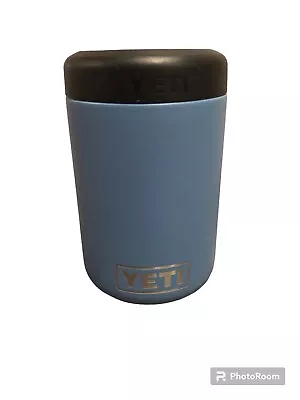 Yeti Rambler Colster Can Insulator 12oz Can Cooler Nordic Blue • £19.28