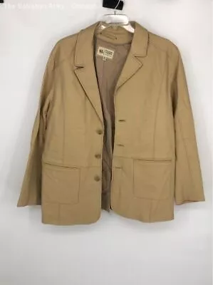 Wilson's Leather Tan/ Leather/ Button Up Jacket - Size XL • $9.99