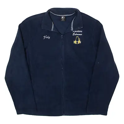 STARTER Raiders Extreme Fleece USA Jacket Blue Mens M • £15.99