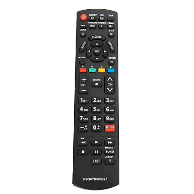 $8.13 • Buy New Replace N2QAYB000926 TV Remote For Panasonic TC-39AS530U TC-40AS520U