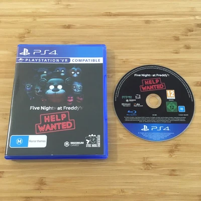 $69.95 • Buy Five Nights At Freddy’s: Help Wanted | PS4 Game (Plays On PS5) | Like New Disc