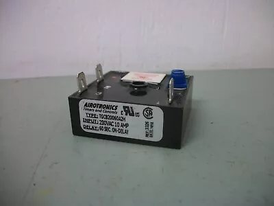 Airotronics Solid State Timer Relay Tgcb20060a2h 10amp 230volt 60sec • $14.99