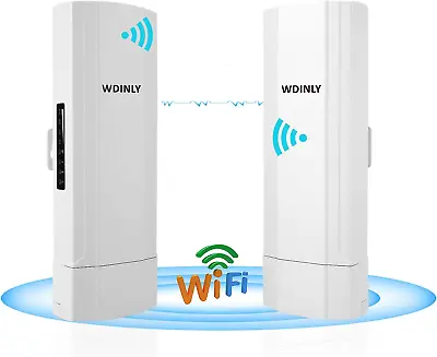 Wireless Bridge Point To Point Outdoor 5KM Internet Bridge Point To Po... • $112.99