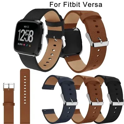 Replacement Leather Wristband Watch Band Strap Bracelet For Fitbit Versa/ 2/Lite • $10.99