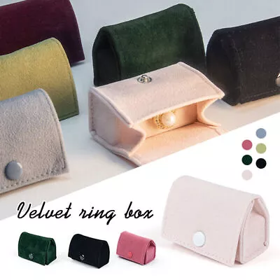 Portable Velvet Button Ring Bracelet Bag Jewelry Bag Wrapping Bag Storage Pouch • $6.88