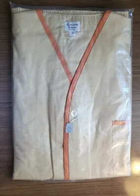 Vintage Exclusively Tailored Men's Orange White Men's Pajamas Sealed • $24.99