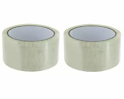 2 Rolls Packing Tape 2  X 110 Yards Clear Shipping Box Sealing Tape 2 Mil • $10