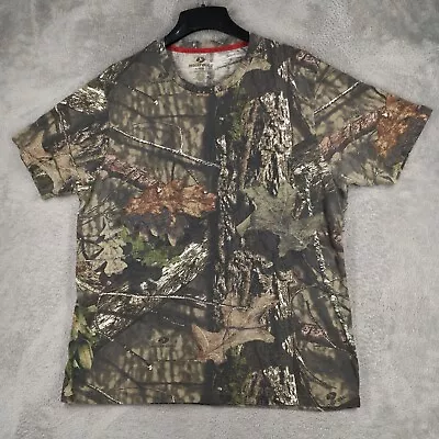 Mossy Oak T Shirt Mens XL Break Up Country Camo Scent Control Hunting Outdoors • $6.99