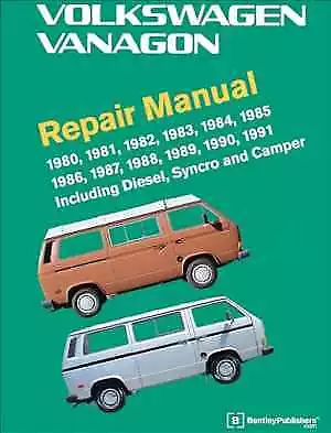 Volkswagen Vanagon Repair Manual: - Hardcover By Volkswagen Of America - New H • $109.13