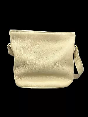 Vintage Coach #B6M-4907 Sonoma Small Bucket Zip In Natural Grain Leather • $78.99