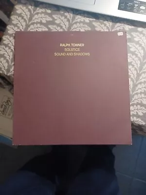 £11.95 • Buy Ralph Towner Solstice Sound And Shadows Vinyl Lp 1977 (germany)