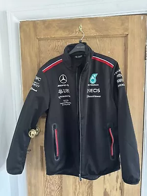 Mercedes AMG Petronas F1 Team Softshell Jacket RRP £150 • £50