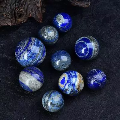 Natural Blue Lapis Lazuli Crystal Sphere Healing Ball NICE. • $2.27