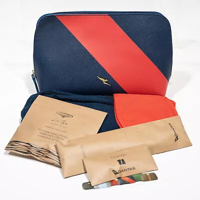 Qantas Business Class Amenity Kit Toiletry Bag 100 Years Edition - As New! • $19.28