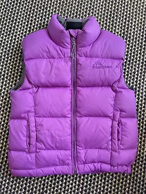 Macpac Girls Down Puffer Vest Size 4 • $20