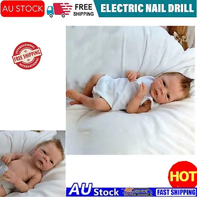 19in Real Reborn Baby Dolls Lifelike Newborn BOY Full Body Vinyl Silicone Doll • $82.99