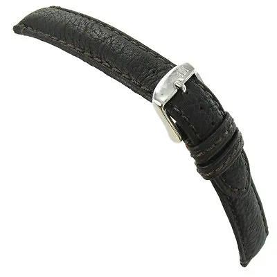 22mm Morellato Brown Genuine Deer High Quality Italian Leather Soft Watch Band • $42.95